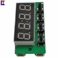 Horloge de prière Circuit imprimé PCBA assemblage Mini compte à rebours LCD minuterie avec conception de verrouillage numérique