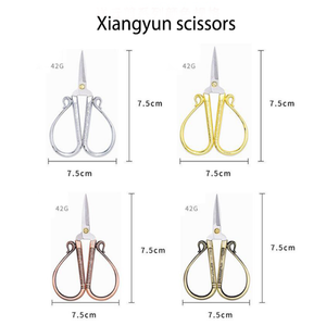 Ciseaux de broderie en métal industriel de vente chaude modèle de Design de mode de luxe cisaillement pointu pour les outils <span class=keywords><strong>à</strong></span> main de <span class=keywords><strong>jardinage</strong></span> portables - Product Image 4
