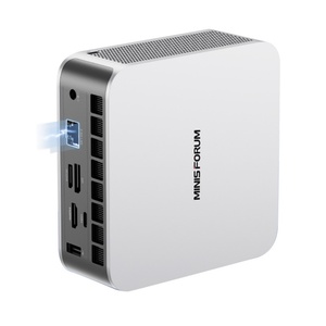 มินิพีซี MINISFORUM AI X1 370 255 รุ่น 9 R7 OCuLink 2*USB4 ลำโพงคู่ในตัว คอมพิวเตอร์ตั้งโต๊ะสำหรับเล่นเกม WiFi7 X1 X1 370-AI 9 370 M - Product Image 1