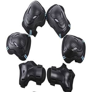 优质护膝护肘护腕套装，用于直排轮滑滑板滚轴德比BMX骑行和滚轴 - Product Image 4