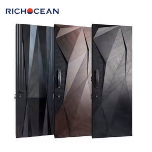 <span class=keywords><strong>Porte</strong></span> intelligente en aluminium moulé avec serrure électrique, sécurité, portes métalliques blindées extérieures, antivol, portes d'entrée - Product Image 6