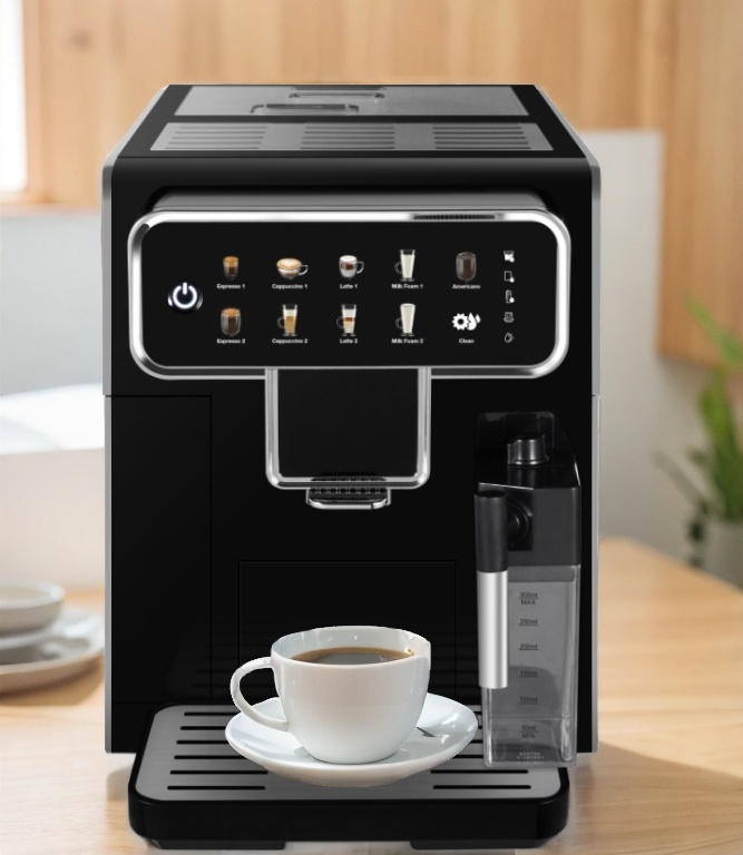 Kommerzielle Bestseller Voll automatische Espresso Intelligente Cappuccino Latte Kaffee maschine