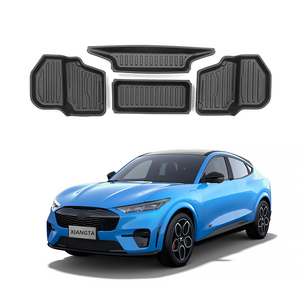 Alfombrilla impermeable para maletero de coche, tapete de Material de TPE de alta calidad para Ford Mustang Mach-E 2020-2022 - Product Image 1