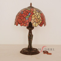 Sensmuel Vente en gros directe de mosaïques en verre coloré, verre de mosaïque pour églises, lampes de table décoratives