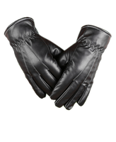 Gants d'hiver imperméables pour hommes, d'extérieur, en cuir, coupe-vent, chauds, à écran tactile, vente en gros,