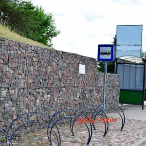 Prix de gros direct usine différentes tailles arrière-cour paysage Gabion panier mur coût 100x80x30cm - Product Image 6