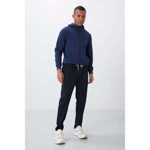 Pantalones Deportivos para Hombre Parliament, Corte Estándar, Cintura Elástica, Transpirables, Casuales, Azul Marino - Product Image 5