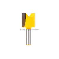 Fraise droite en carbure TUOKE TK1095 à queue de 1/2 pouce pour le travail du bois, outil de fraisage et de perçage du bois, Guangdong