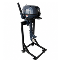 Moteur hors-bord marin OEM HSP 100 % neuf, modèle essence, arbre long, refroidissement par eau, 6 CV, 4 temps