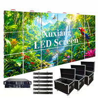 Panneau mural vidéo LED de location 4mx6m, étanche IP65, P3.91, pour extérieur et intérieur, 500x500mm, couleur intégrale, luminosité 1000cd, 3840Hz