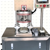 Scelleuse sous vide semi-automatique FKJX pour contenants multi-matériaux – Machine à sertir les boîtes métalliques polyvalente à faible niveau de vide