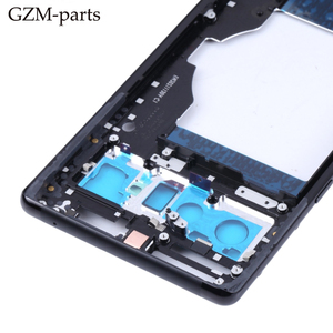 Plaque de <span class=keywords><strong>lunette</strong></span> de cadre moyen <span class=keywords><strong>noir</strong></span> rose blanc de remplacement de téléphone portable pour cadre Google <span class=keywords><strong>Pixel</strong></span> 3 - Product Image 4