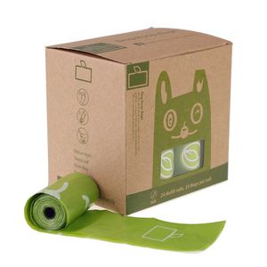 Sacs à déjections canines 100 % biodégradables personnalisés en amidon de maïs pour animaux de compagnie - Product Image 2