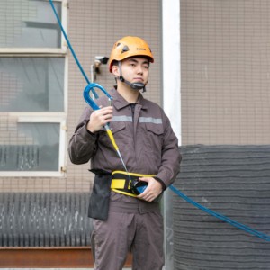 Arnés <span class=keywords><strong>de</strong></span> <span class=keywords><strong>Seguridad</strong></span> Industrial Camnal para Linieros, Sistema Anticaídas, Capacidad 1000KG, Longitud Ajustable, Cierre Rápido <span class=keywords><strong>de</strong></span> Una Sola Vía - Product Image 6