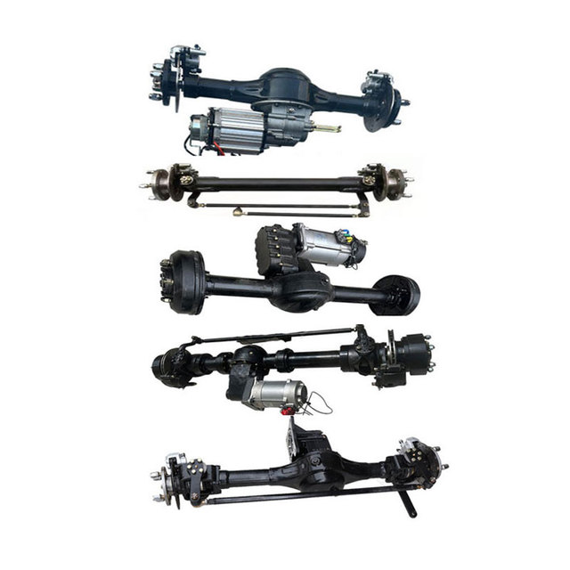 Electric Vehicle Unmanned Driving Remote Wire Control Chassis Four-Wheel Electric Vehicle Chassis Spare Parts Axle Assembly
