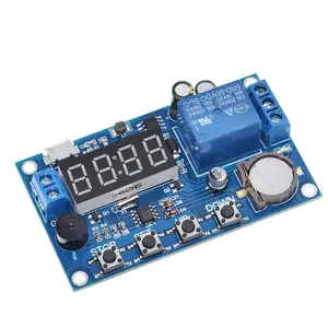 TZT DC 5V Real time Timing Delay Timer Relay Module Switch Control Clock Synchronization Multiple mode control Wiring diagram