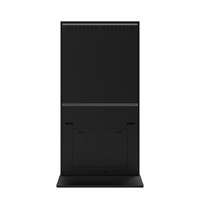 Bigbull 75 pouces écran intérieur LCD signalisation numérique informations sur pied Totem terminal self service grand écran