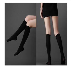 QY Style Long <strong>Socks</strong> Women Plus Size Stockings Black Tops for Women <strong>Over</strong> <strong>the</strong> <strong>Knee</strong> <strong>Socks</strong> Velvet Color Black and <strong>White</strong> - Product Image 5