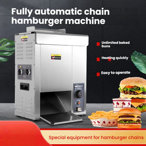 Máquina comercial de hamburguesas, calentamiento rápido, hace fácilmente deliciosas hamburguesas - Product Image 2