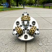 Disque abrasif en carbure de tungstène de secteur de Francfort, diamètre 10 mm, dureté moyenne, segments de rouleau de marteau-burineur OEM pour meuleuse d'angle