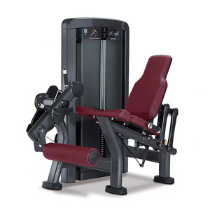 Machine d'<span class=keywords><strong>extension</strong></span> des jambes en acier de qualité commerciale avec assise, pile de poids réglable, capacité de charge utilisateur MAX 250 kg, entraînement de force des quadriceps - Product Image 1