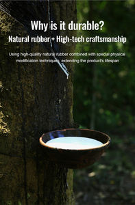 Truelove Durable pingüino en forma de goma Natural masticar perro dispensador de golosinas juguete ecológico fácil de limpiar accesorios para perros al por mayor - Product Image 6