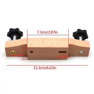 Pince de pont de <span class=keywords><strong>guitare</strong></span> en bois pour débutants, outils de <span class=keywords><strong>luthier</strong></span> acoustique avec joint en liège et clé en L pour <span class=keywords><strong>guitare</strong></span> classique/acoustique - Product Image 3