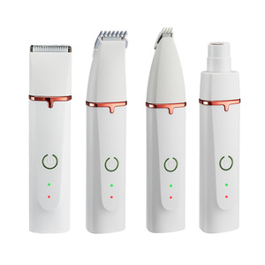 Kit de cortaúñas eléctrico inalámbrico 4 en 1 <span class=keywords><strong>para</strong></span> mascotas, juego de cortaúñas USB de bajo ruido <span class=keywords><strong>para</strong></span> perros y gatos, afeitadora segura <span class=keywords><strong>para</strong></span> mascotas alimentada por batería - Product Image 2