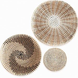 <span class=keywords><strong>Grand</strong></span> <span class=keywords><strong>Tambour</strong></span> Décoratif Style Art Mural Hampton Spa Dart 3 Pièces Décoration Murale Heidi Nid de Guêpe en Macramé - Product Image 1