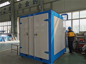 ระบบเตาอบและปืนพ่นเคลือบผงโลหะแบบรางบนสำหรับสายการเคลือบผง - Product Image 3