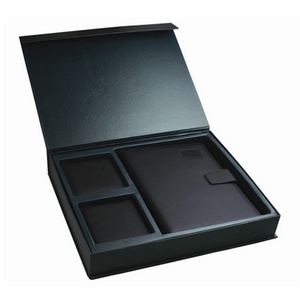 Luxury <span class=keywords><strong>Black</strong></span> Custom Logo Magnetic Closure Hộp Quà Tặng Hộp Bao Bì Với <span class=keywords><strong>Eva</strong></span> <span class=keywords><strong>Foam</strong></span> Insert - Product Image 3