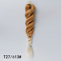 Vente en gros de mèches synthétiques pour tresses au crochet Vixen de 24 pouces, styles capillaires naturels, style Vixen