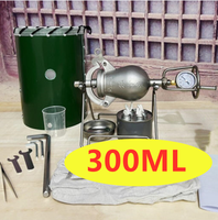 Máquina para Hacer Palomitas de Maíz Manual, Mini Palomitera de Acero Inoxidable, Pequeña Palomitera Manual