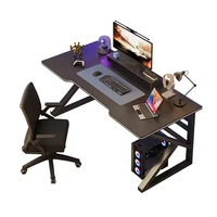 Chaise et bureau d'ordinateur ergonomique en pierre frittée, design moderne, mobilier de bureau pour jeux à domicile, prêt à être expédié