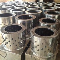 Nouvelle ligne d'abattage verticale commerciale grande capacité TM-80 2026 pour volailles (poulet, canard, oie, caille, mouton) avec moteur haute performance