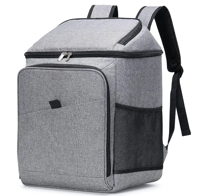 Lunch Bag mit großer Kapazität Thermisch wieder verwendbarer isolierter Kühler-Rucksack