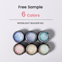 KNC Gel d'extensions d'ongles auto-nivelant 6 couleurs pour le renforcement des ongles Gel dur pour l'art des ongles Manucure Marque privée Échantillon gratuit OEM