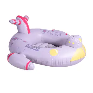 Nhà Máy Bán buôn hồ bơi lớn nổi tùy chỉnh tàu ngầm chủ đề Inflatable nước Float Rider đồ chơi với súng nước