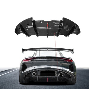 Factory Price Upgrade to Vors Style Dry Carbon Fiber <b>Car</b> Auto Parts Rear <b>Diffuser</b> Lip for Lotus Emira - Product Image 3