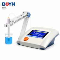 pH-mètre de paillasse BOYN I600L avec écran tactile 7 pouces, stockage de données USB RS232 et protection IP54