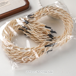 Serre-Tête Élégant en Perles Françaises, Derniers Modèles pour Coiffure d'Anniversaire et de <span class=keywords><strong>Mariage</strong></span> - Product Image 4