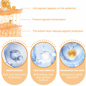 Oem/ODM làm trắng huyết thanh trên khuôn mặt vitamin C kết hợp cho bản chất tại chỗ mụn đánh dấu mờ dần da giữ ẩm làm sáng khuôn mặt - Product Image 6