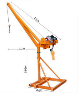 Mini-grue de levage portable JIN YANG HU pour la construction – Équipement de levage à vendre - Product Image 5