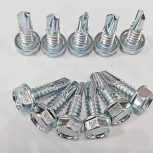 Vis autoperceuses à tête hexagonale Homn Reen C1022 en acier CR3+ zinc 5U, finition au four 4H, M4.8 22mm, rondelle hexagonale BSD # 3PT - Product Image 5