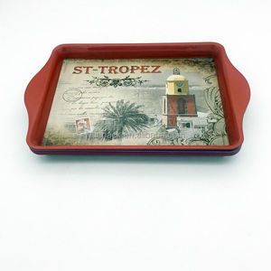 Tùy Chỉnh Hình Chữ Nhật Snack Tin Khay Đầy Màu Sắc In Tùy Chỉnh Kim Loại Thủ Công Mỹ Nghệ Hình Chữ Nhật Khay Thiếc - Product Image 3