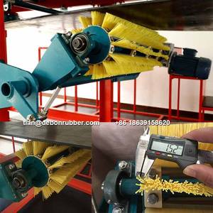 Transportband Cleaning Roller Borstel Nylon Haren Schoonmaken Transportband Cleaner - Product Image 2