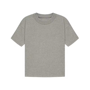 Camisetas de Verano de Algodón 100% Personalizadas para Dropshipping, Estilo Urbano, Holgadas, Oversize, Conjunto de Camiseta y Pantalón Corto - Product Image 4