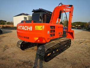 Excavadora hidráulica de 13 toneladas Hitachi ZX130 usada, engranaje de caja de cambios de motor Original japonés, horas de trabajo bajas, Motor incluido, Envío listo - Product Image 4