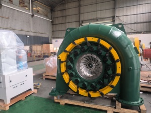 750kw Francis tuabin thủy điện Máy phát điện xuất khẩu sang Nam Mỹ cho các nhà máy điện nước - Product Image 2