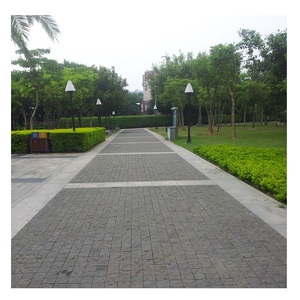 Tự nhiên Granite basalt công viên chống trượt giảm lưới đường lát Cobble Đá Vuông gạch gạch cho đường - Product Image 5